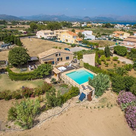Villa Barcares Petit, Piscina, Jardines Junto A Playa En Alcudia Dış mekan fotoğraf