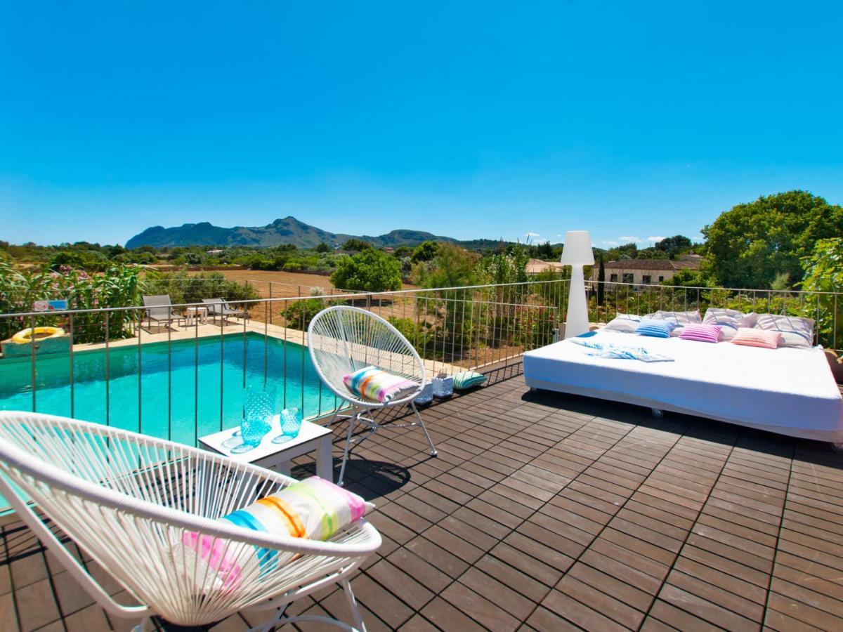 Villa Barcares Petit, Piscina, Jardines Junto A Playa En Alcudia Dış mekan fotoğraf