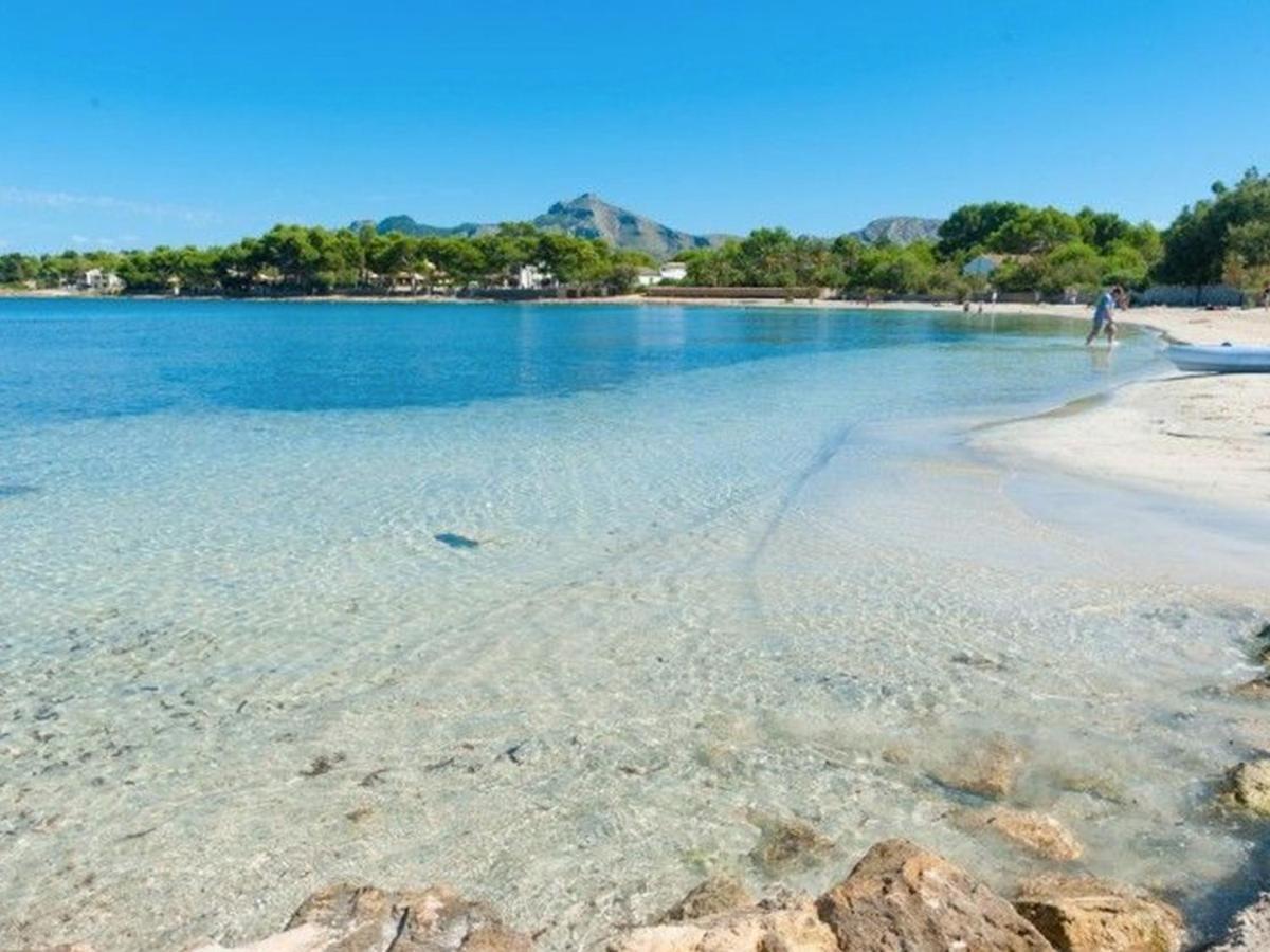 Villa Barcares Petit, Piscina, Jardines Junto A Playa En Alcudia Dış mekan fotoğraf