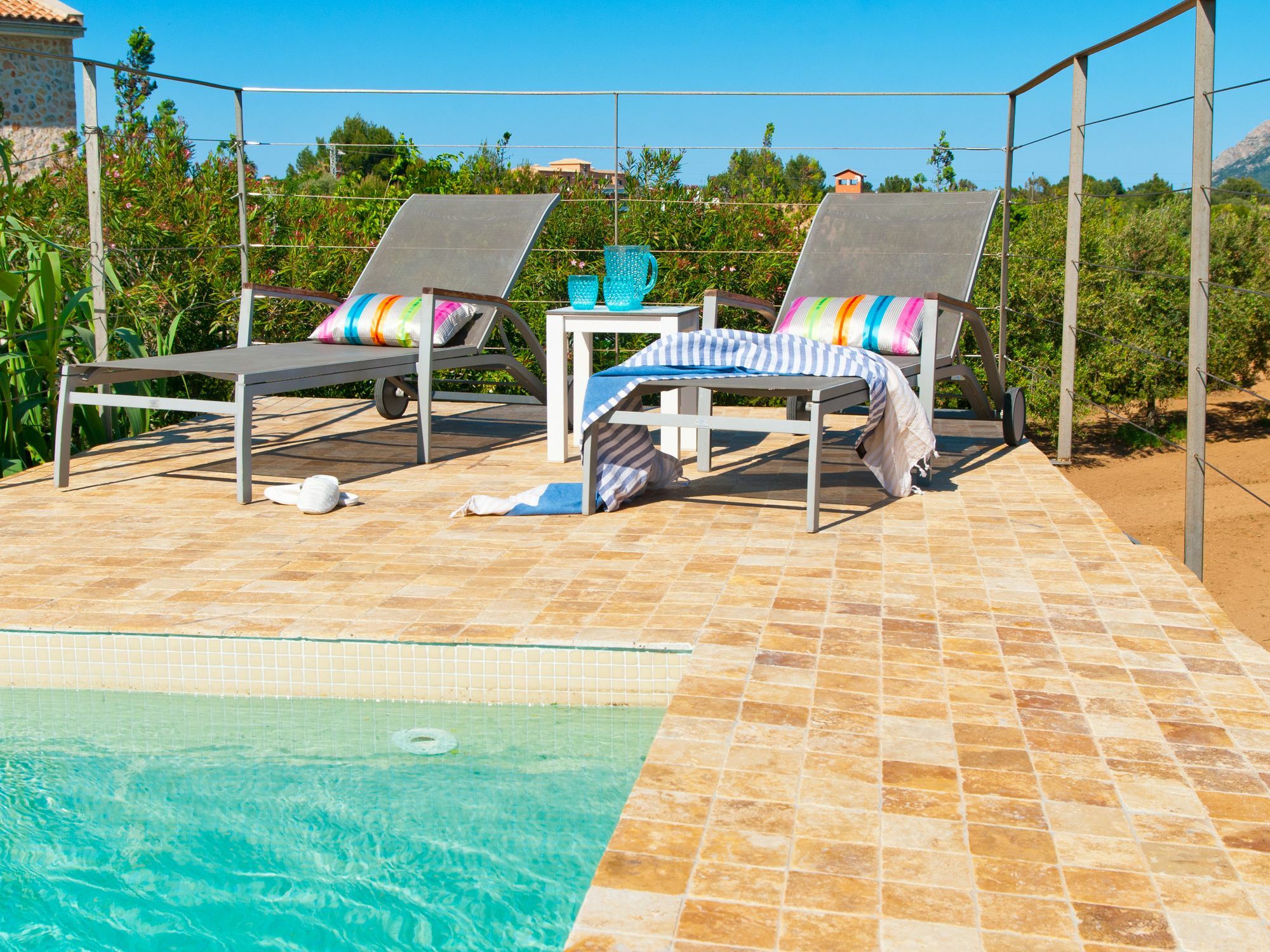 Villa Barcares Petit, Piscina, Jardines Junto A Playa En Alcudia Dış mekan fotoğraf