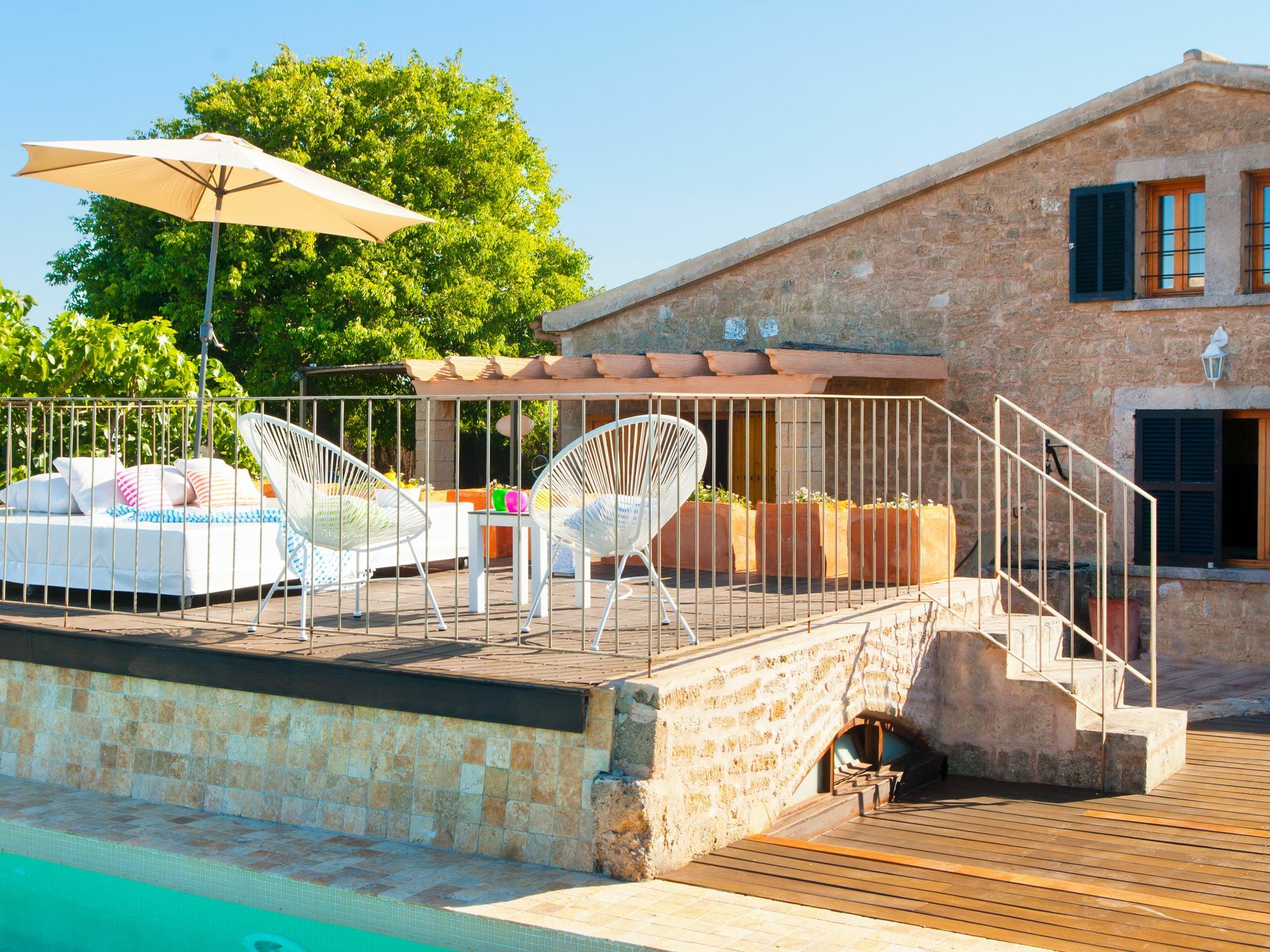 Villa Barcares Petit, Piscina, Jardines Junto A Playa En Alcudia Dış mekan fotoğraf